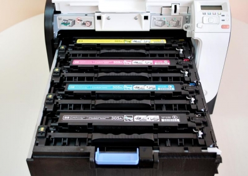 Картридж для HP Color LaserJet Pro 300 M351a M375nw Pro 400 M451dn M451dw M451nw M475dn M475dw CE410A 305A Bk Black черный (2.200 страниц) - UNITON